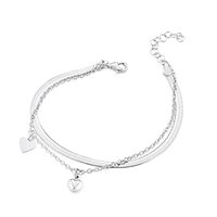 Pulsera Marcello Pane Mujer in Plata BRGL 004